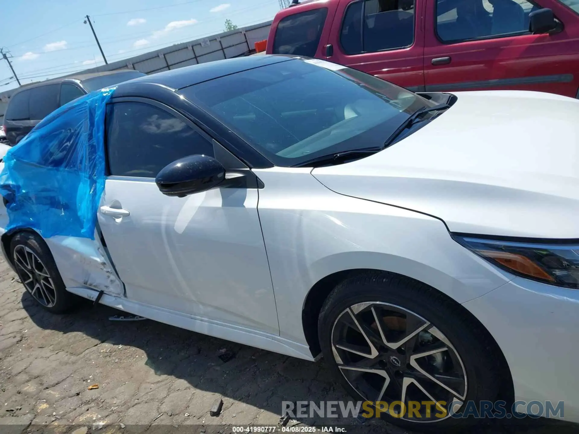 13 Photograph of a damaged car 3N1AB8DV0SY218471 NISSAN SENTRA 2025