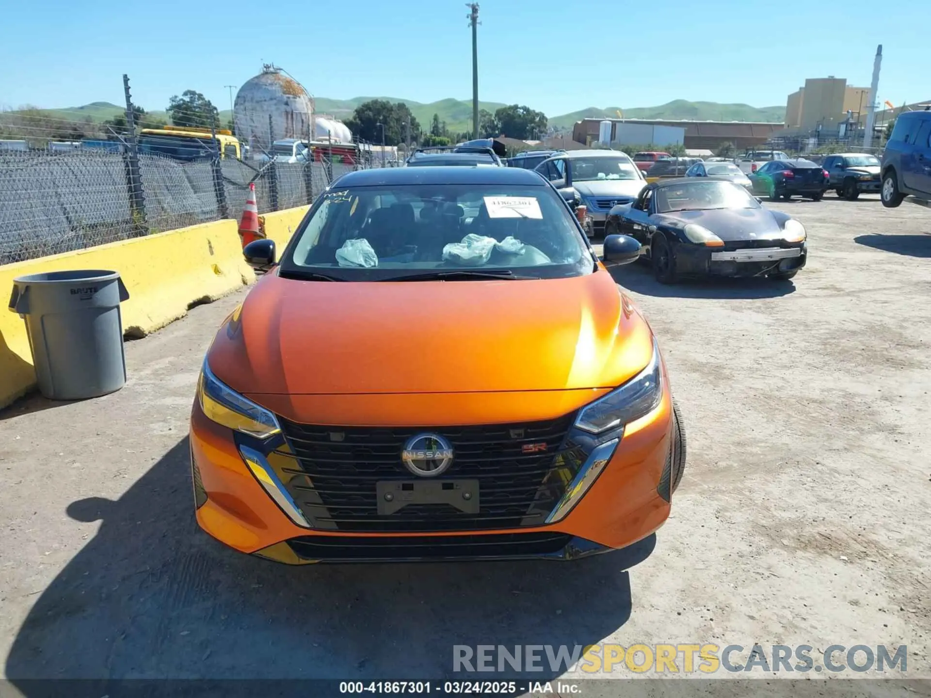 13 Photograph of a damaged car 3N1AB8DV0SY261305 NISSAN SENTRA 2025