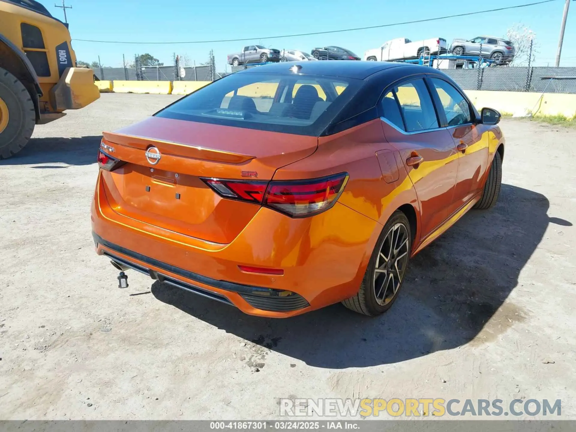 4 Photograph of a damaged car 3N1AB8DV0SY261305 NISSAN SENTRA 2025