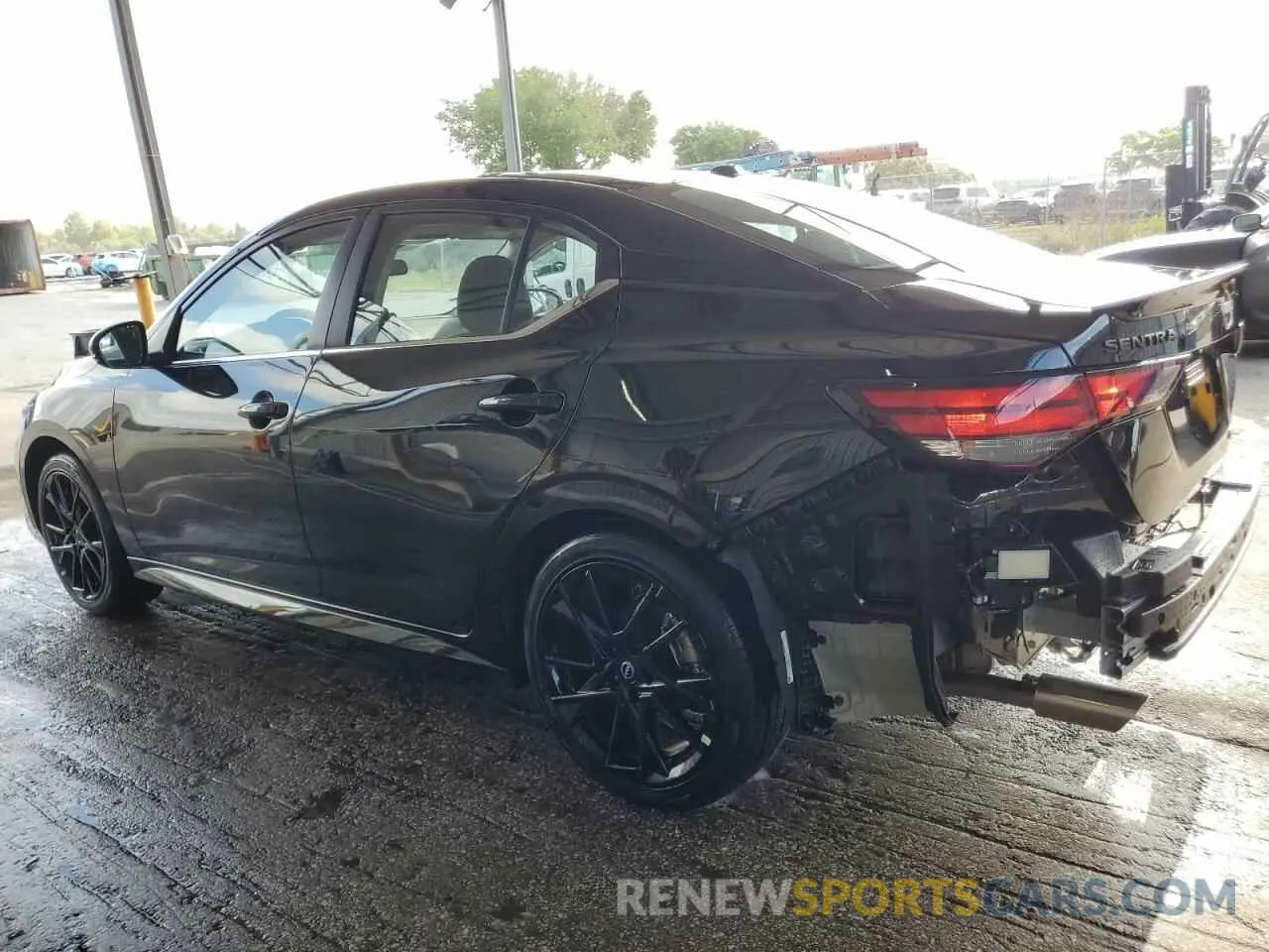 2 Photograph of a damaged car 3N1AB8DV0SY292361 NISSAN SENTRA 2025