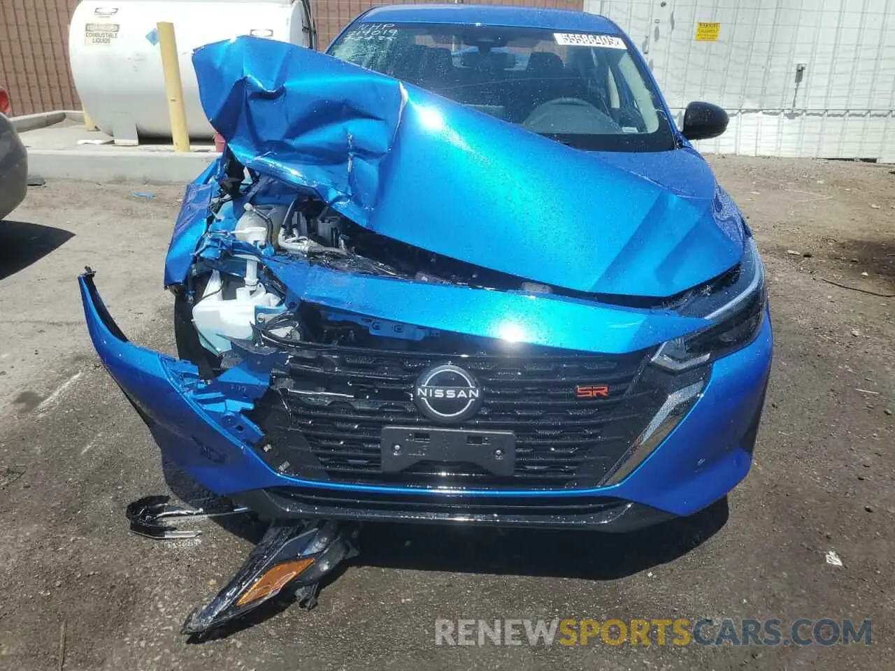 5 Photograph of a damaged car 3N1AB8DV0SY314388 NISSAN SENTRA 2025