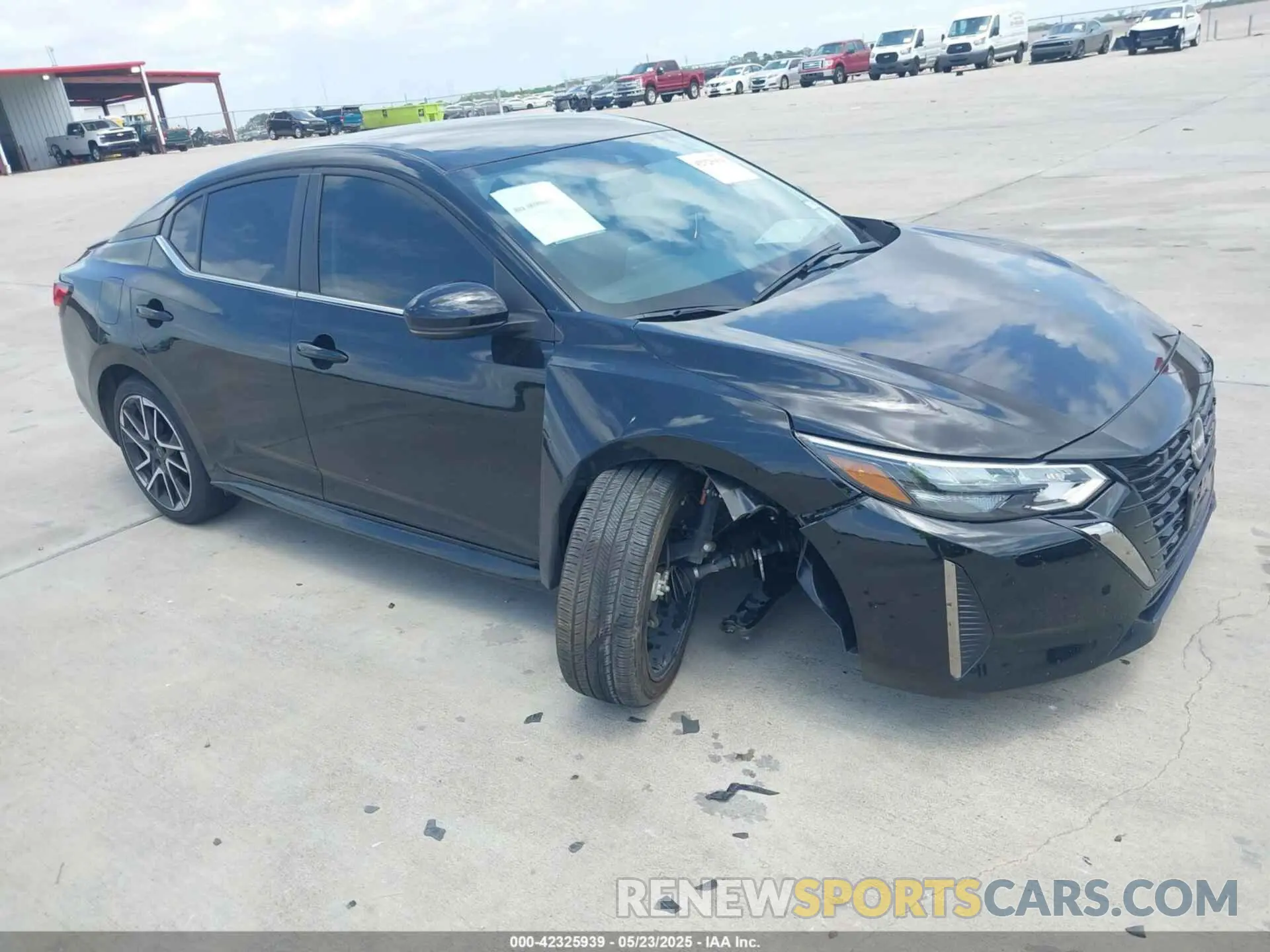 1 Photograph of a damaged car 3N1AB8DV1SY230113 NISSAN SENTRA 2025