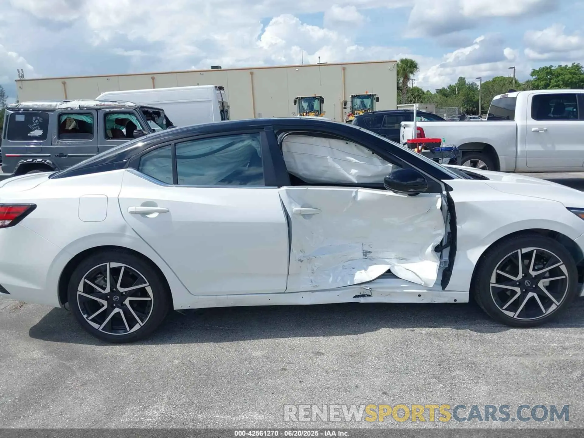 13 Photograph of a damaged car 3N1AB8DV1SY288416 NISSAN SENTRA 2025