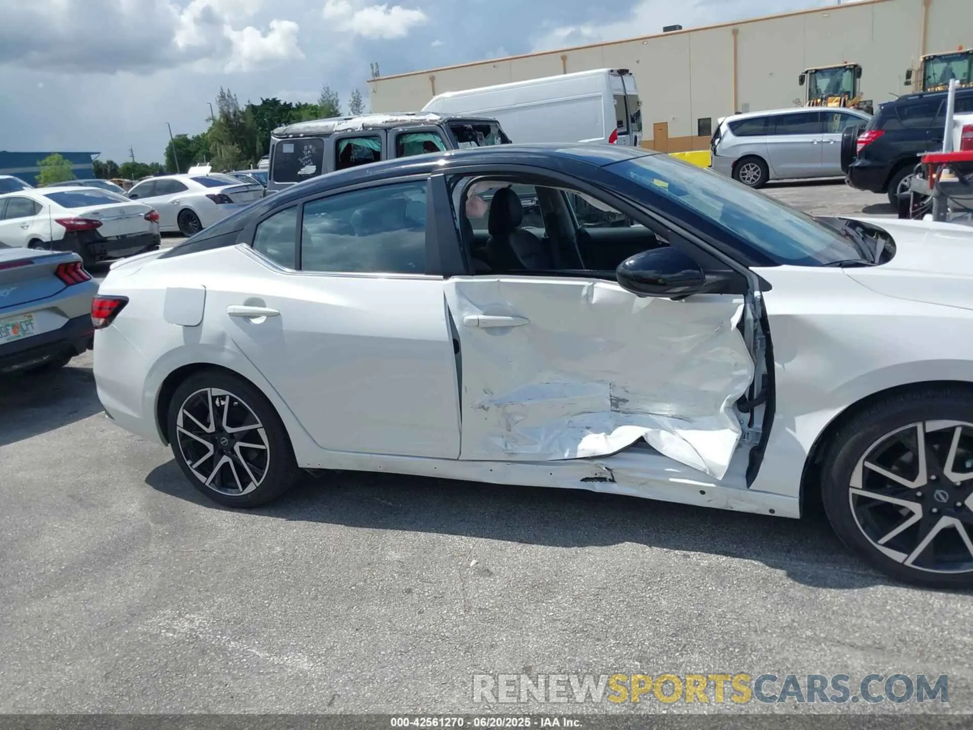 6 Photograph of a damaged car 3N1AB8DV1SY288416 NISSAN SENTRA 2025