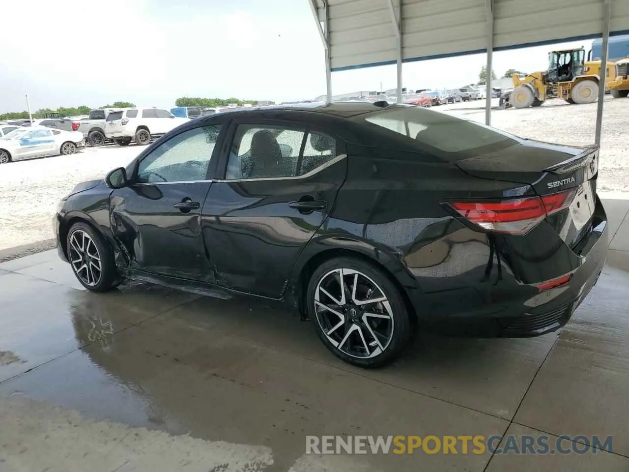 2 Photograph of a damaged car 3N1AB8DV1SY313850 NISSAN SENTRA 2025