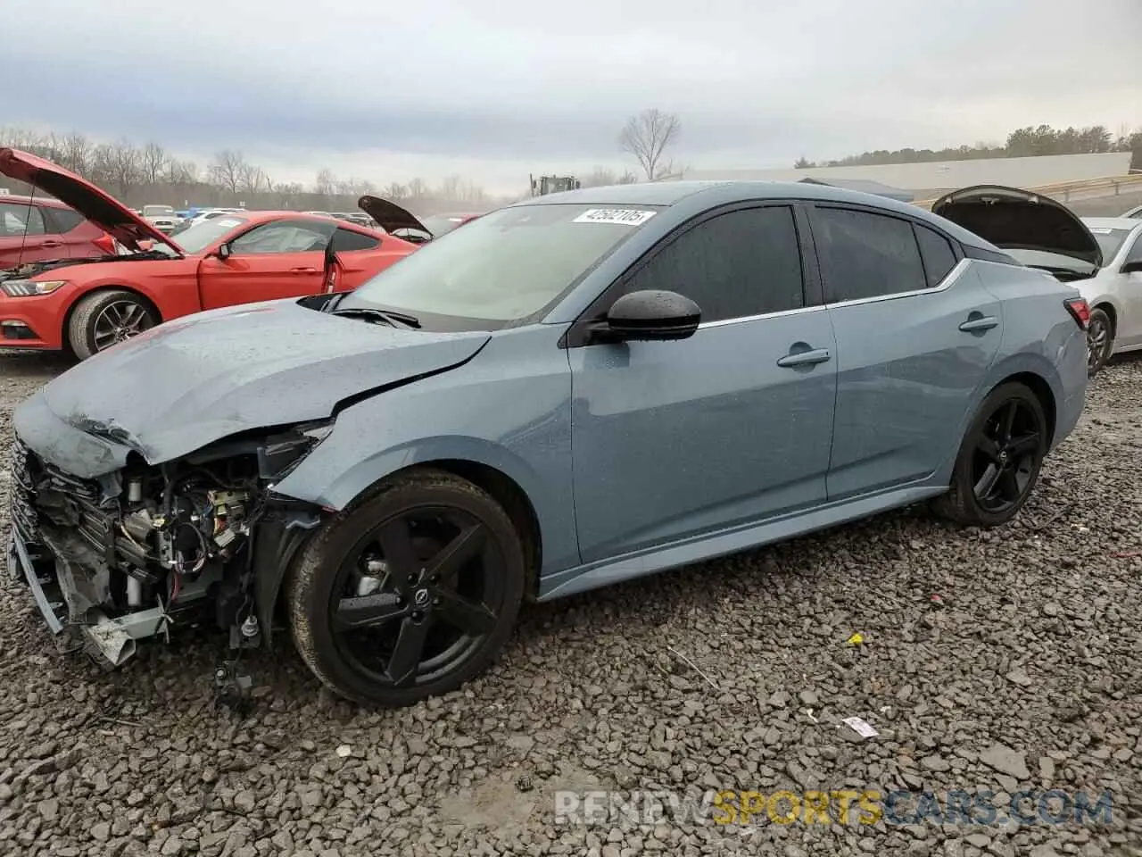 1 Photograph of a damaged car 3N1AB8DV2SY203051 NISSAN SENTRA 2025