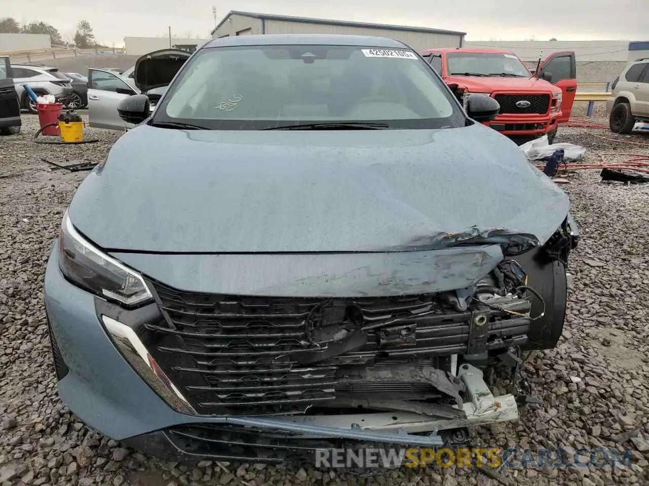 5 Photograph of a damaged car 3N1AB8DV2SY203051 NISSAN SENTRA 2025