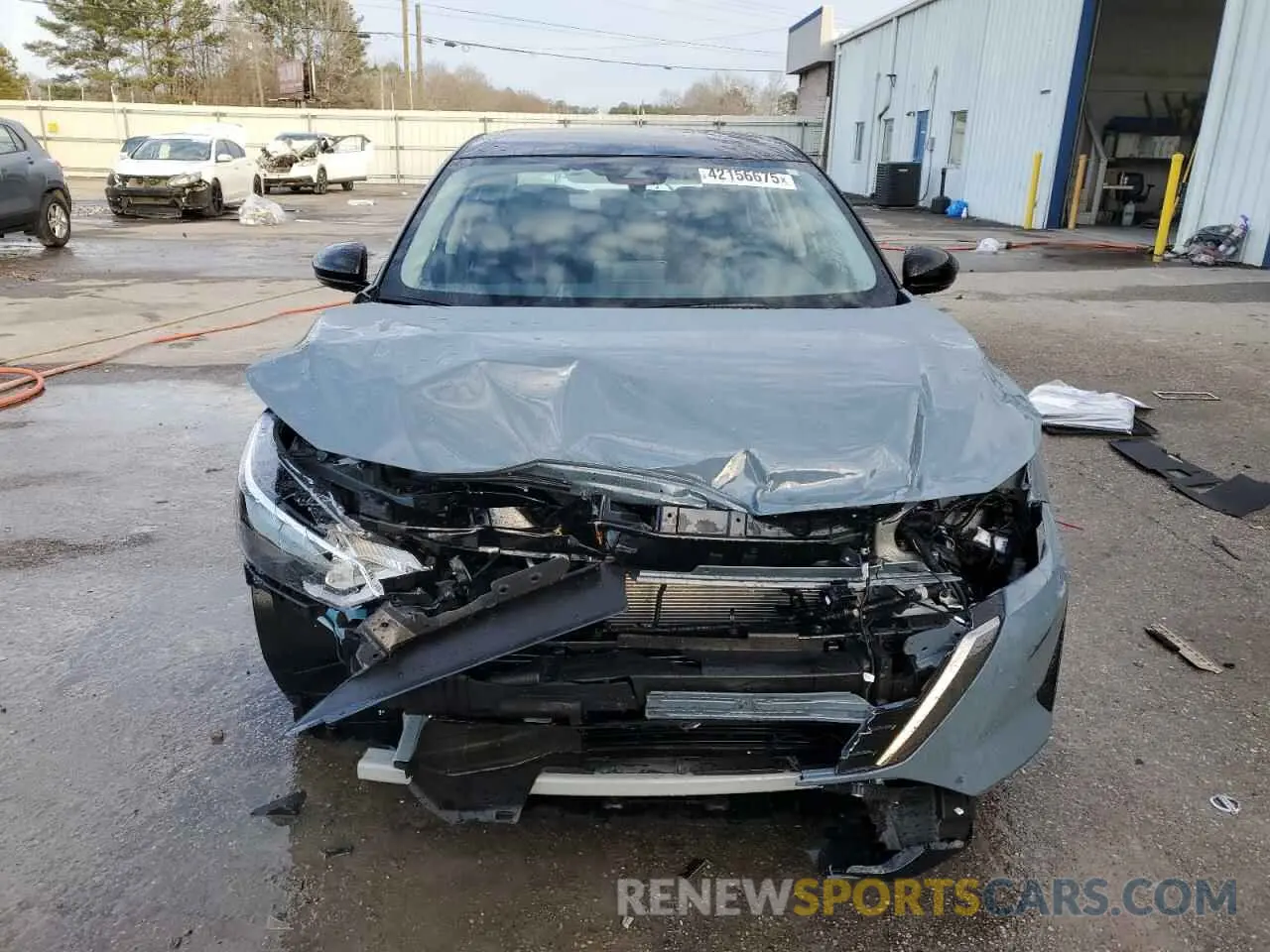 5 Photograph of a damaged car 3N1AB8DV3SY246281 NISSAN SENTRA 2025