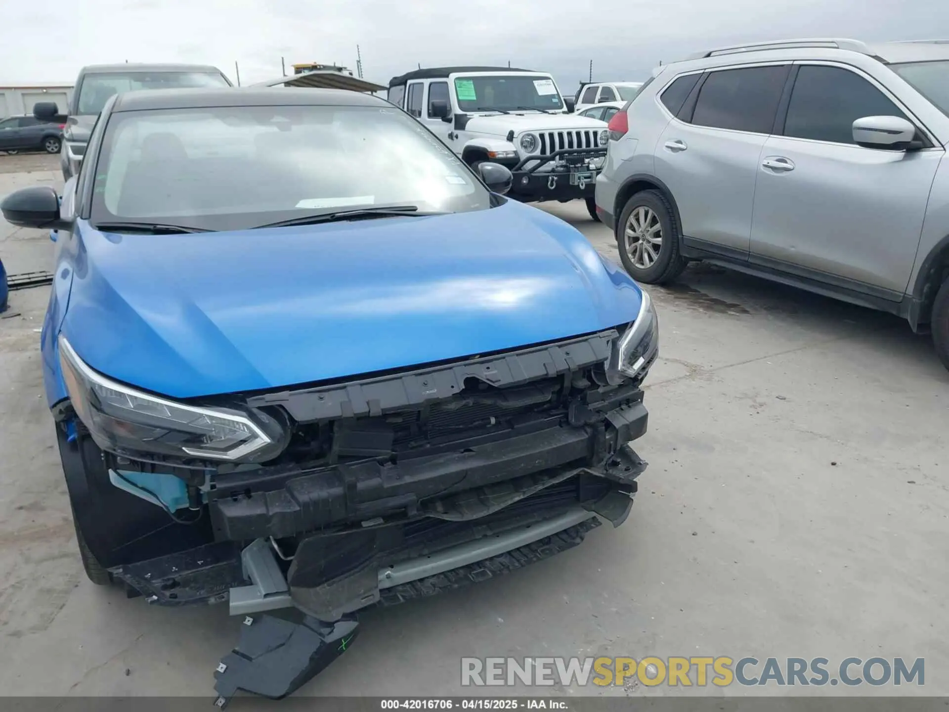 13 Photograph of a damaged car 3N1AB8DV3SY287672 NISSAN SENTRA 2025