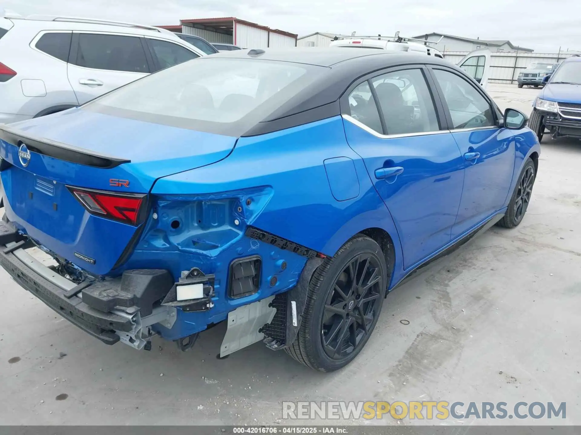 4 Photograph of a damaged car 3N1AB8DV3SY287672 NISSAN SENTRA 2025