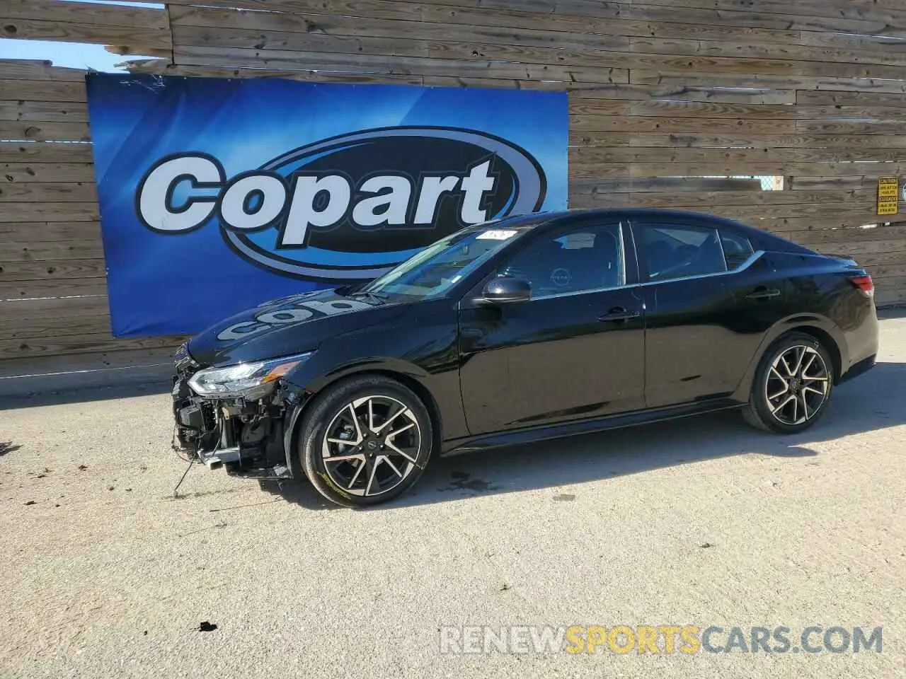 1 Photograph of a damaged car 3N1AB8DV3SY301411 NISSAN SENTRA 2025