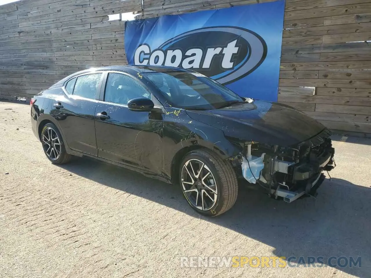 4 Photograph of a damaged car 3N1AB8DV3SY301411 NISSAN SENTRA 2025