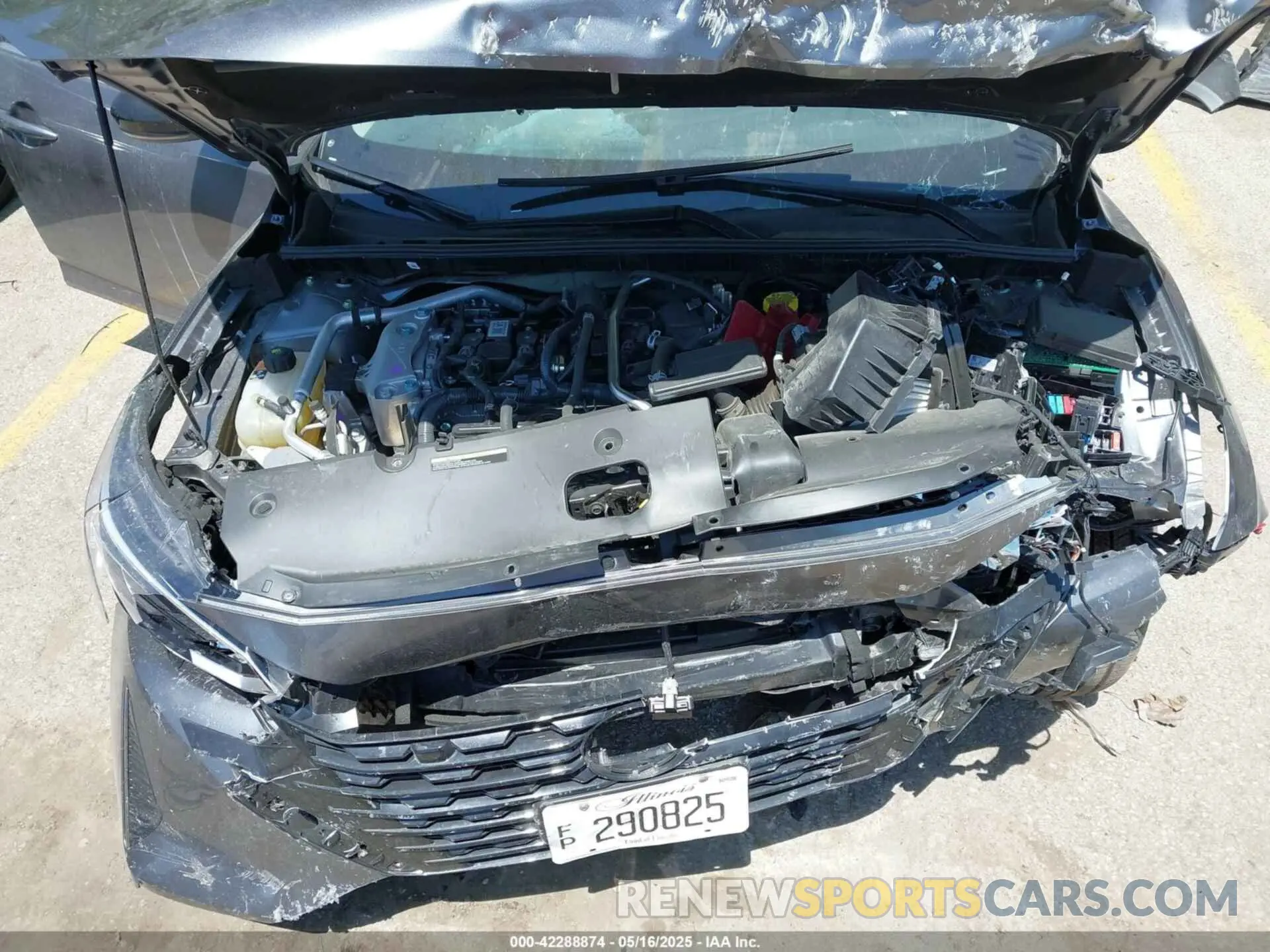 10 Photograph of a damaged car 3N1AB8DV3SY311887 NISSAN SENTRA 2025