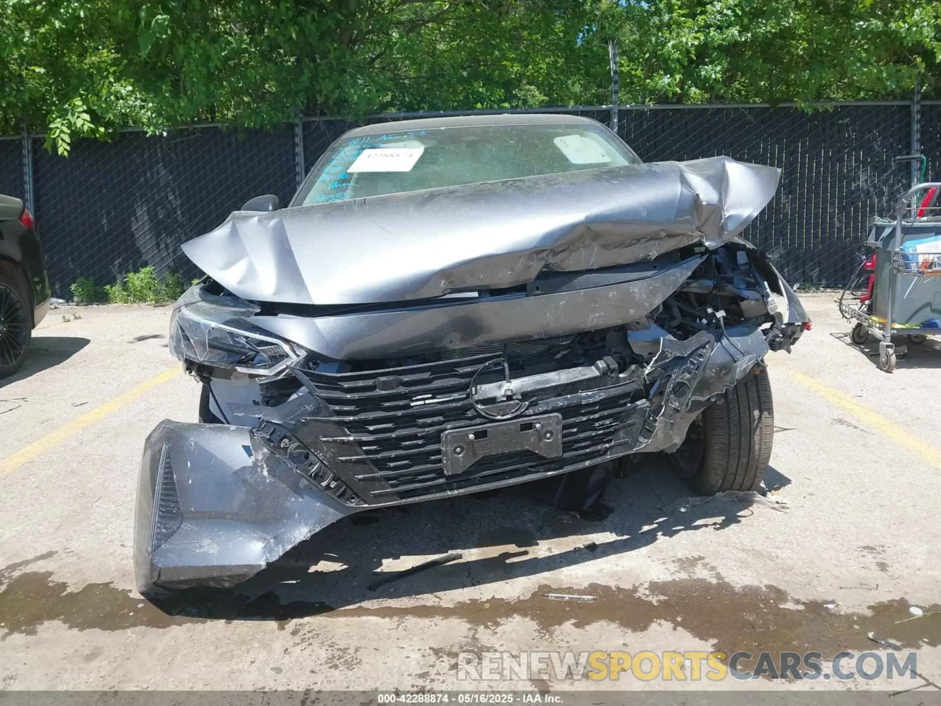13 Photograph of a damaged car 3N1AB8DV3SY311887 NISSAN SENTRA 2025