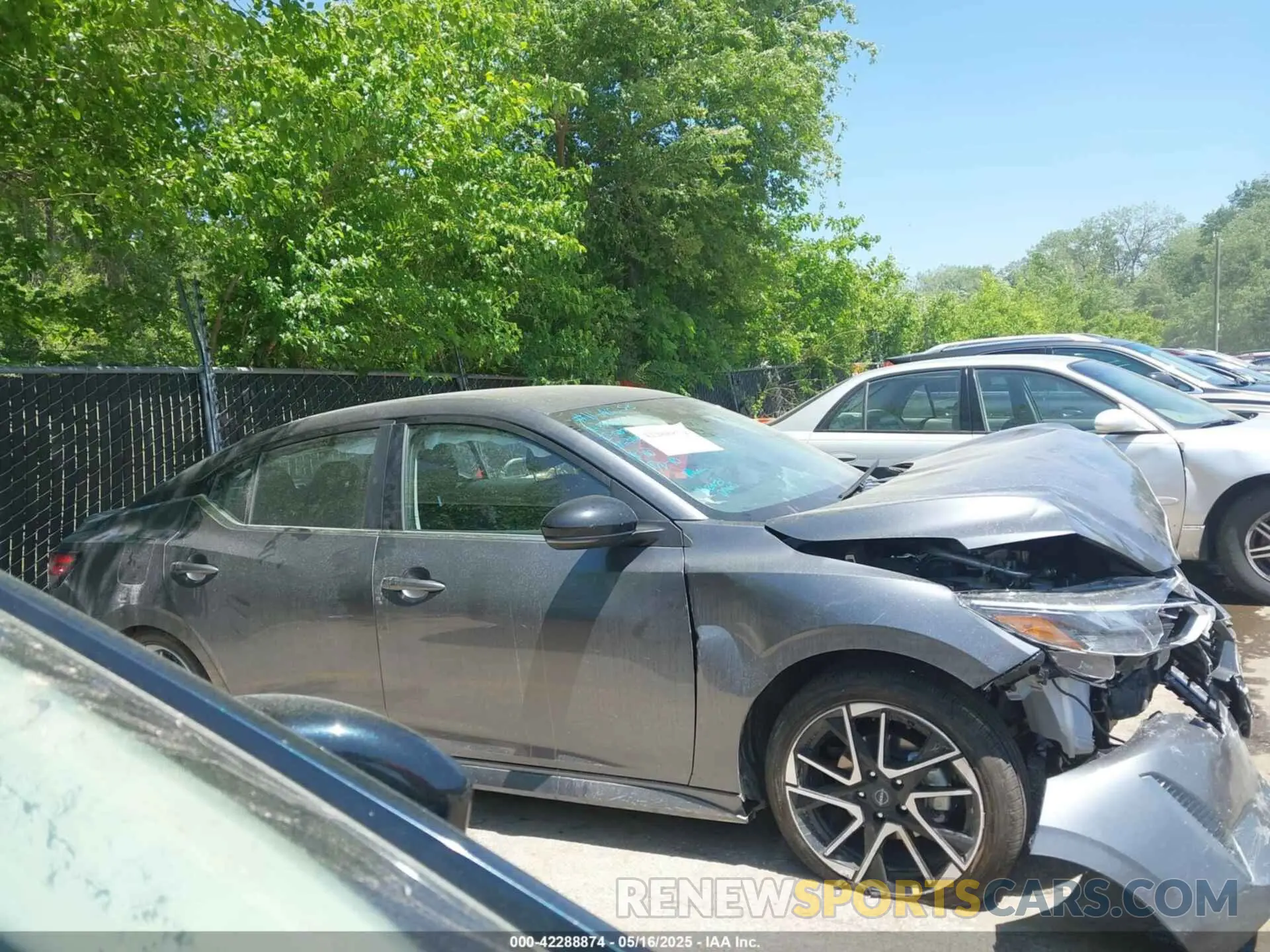 14 Photograph of a damaged car 3N1AB8DV3SY311887 NISSAN SENTRA 2025