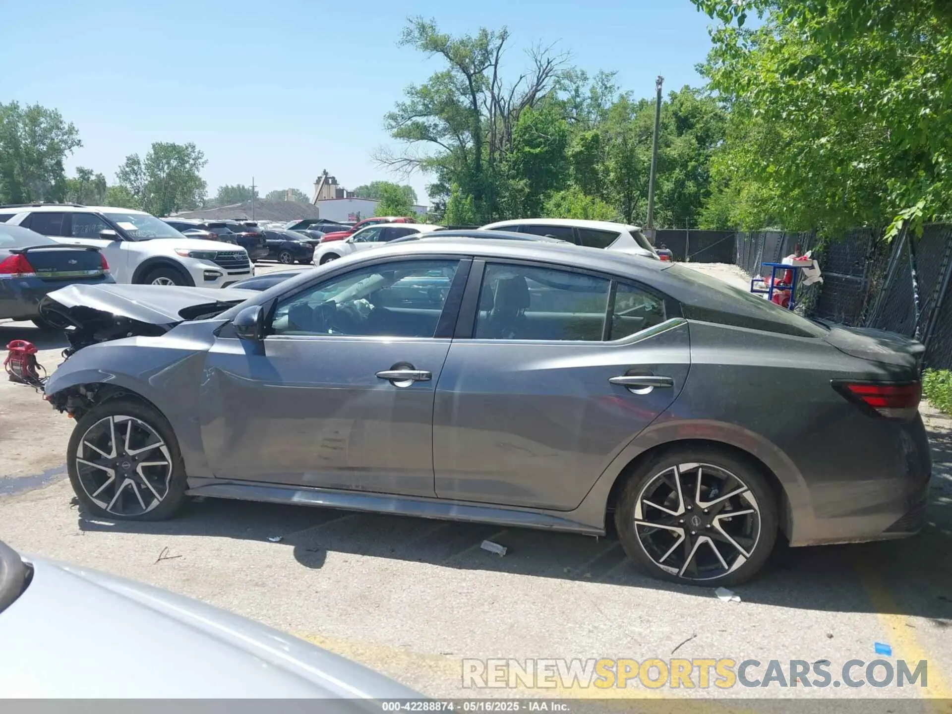 15 Photograph of a damaged car 3N1AB8DV3SY311887 NISSAN SENTRA 2025