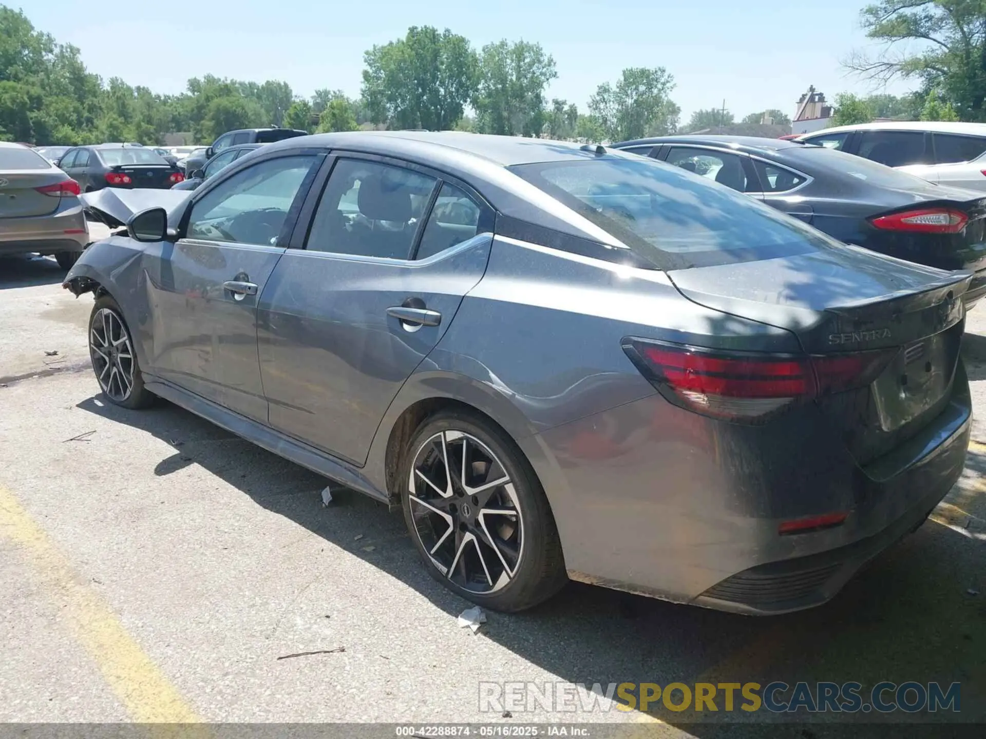 3 Photograph of a damaged car 3N1AB8DV3SY311887 NISSAN SENTRA 2025
