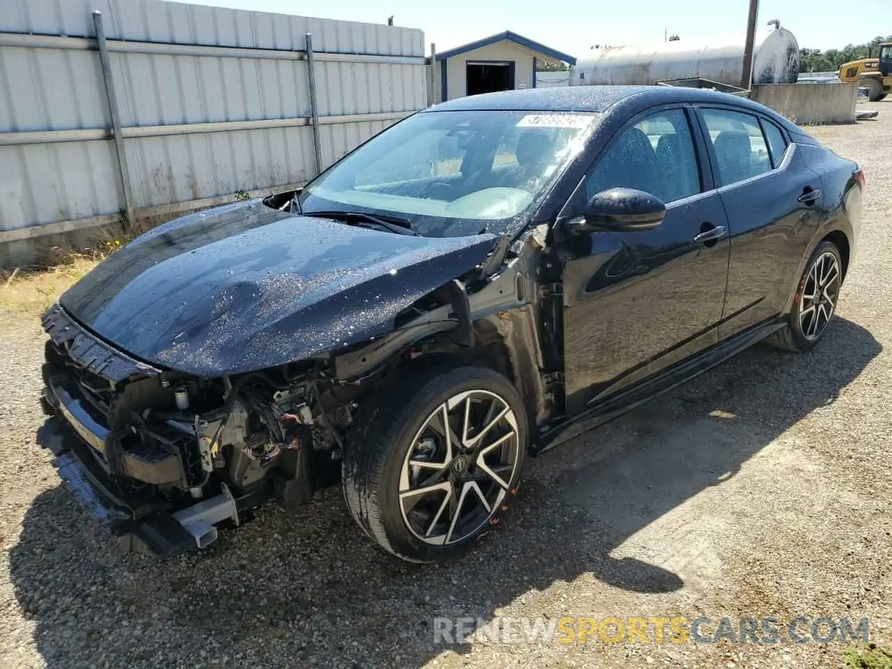 1 Photograph of a damaged car 3N1AB8DV3SY315051 NISSAN SENTRA 2025