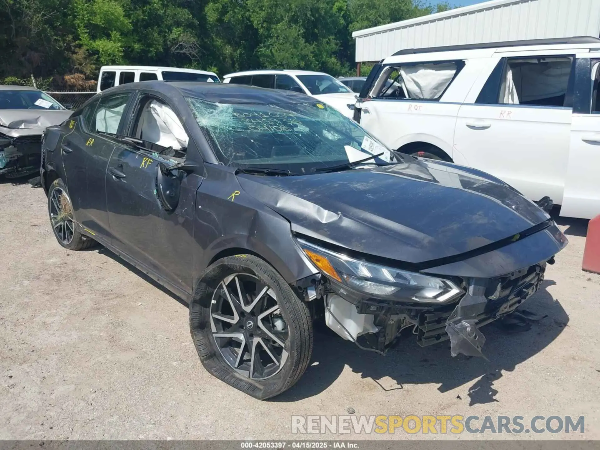 1 Photograph of a damaged car 3N1AB8DV4SY245933 NISSAN SENTRA 2025