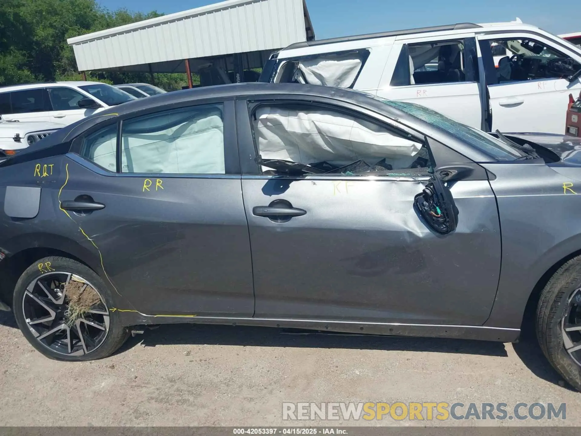 12 Photograph of a damaged car 3N1AB8DV4SY245933 NISSAN SENTRA 2025