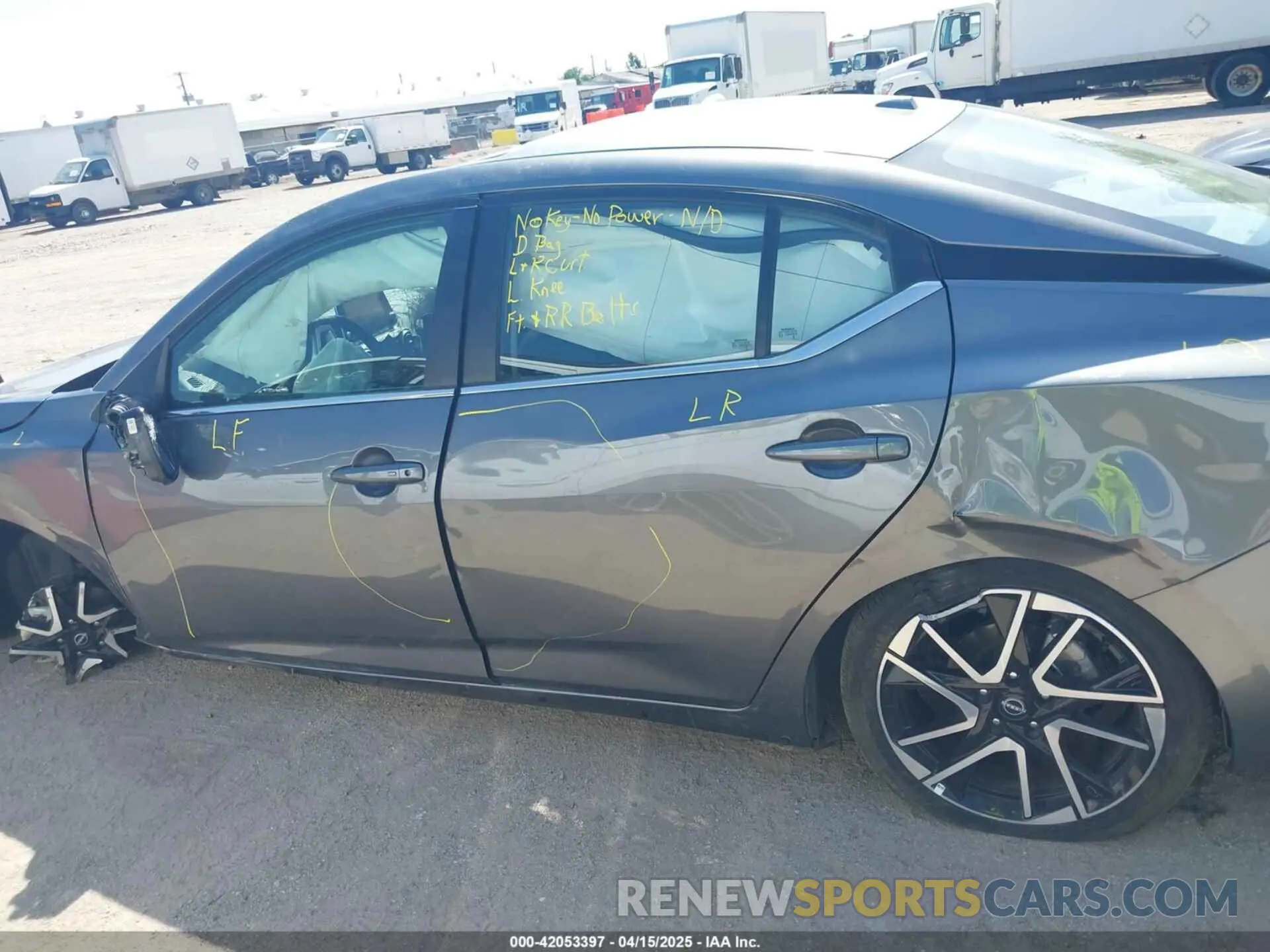 13 Photograph of a damaged car 3N1AB8DV4SY245933 NISSAN SENTRA 2025
