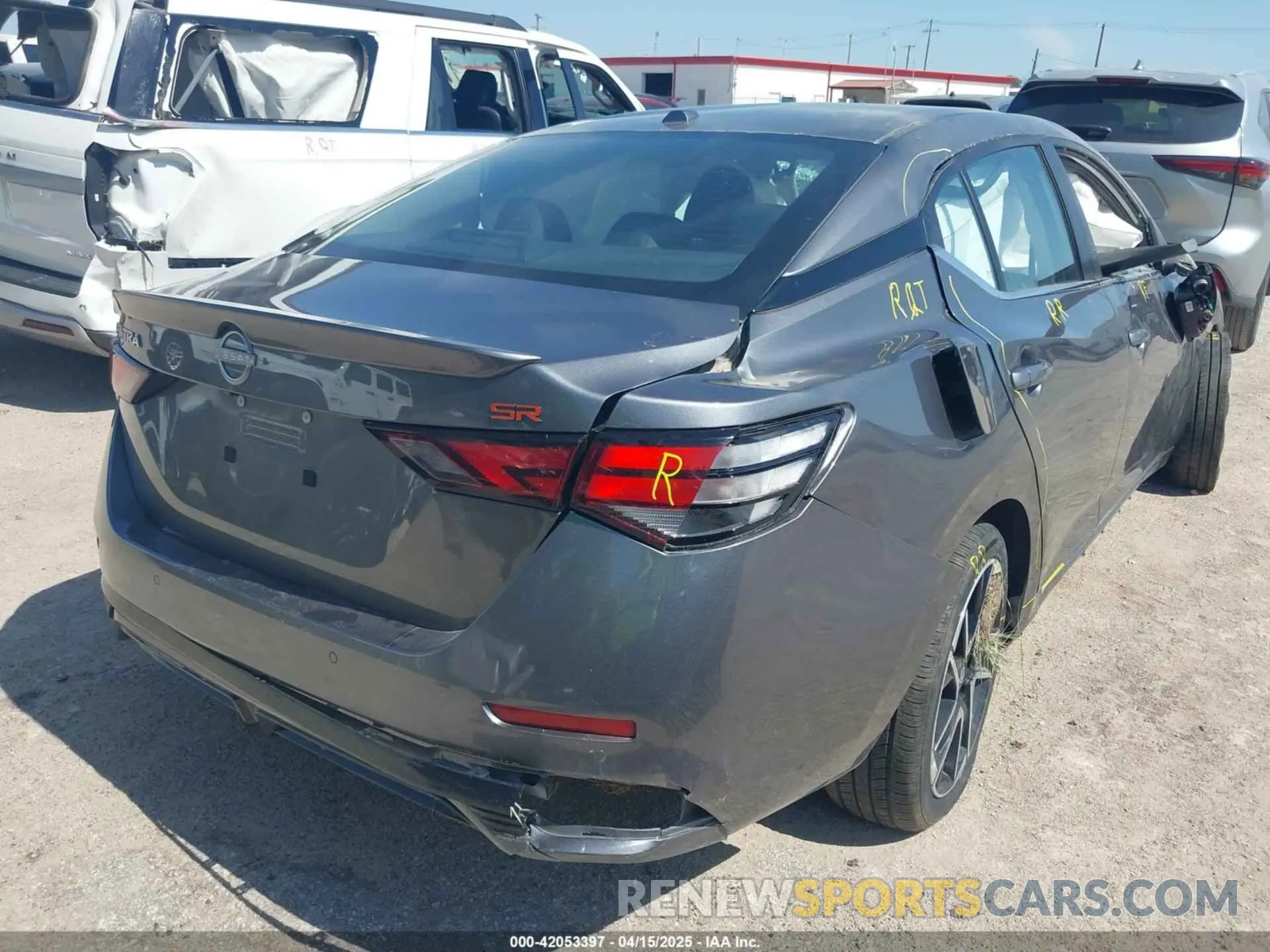 4 Photograph of a damaged car 3N1AB8DV4SY245933 NISSAN SENTRA 2025