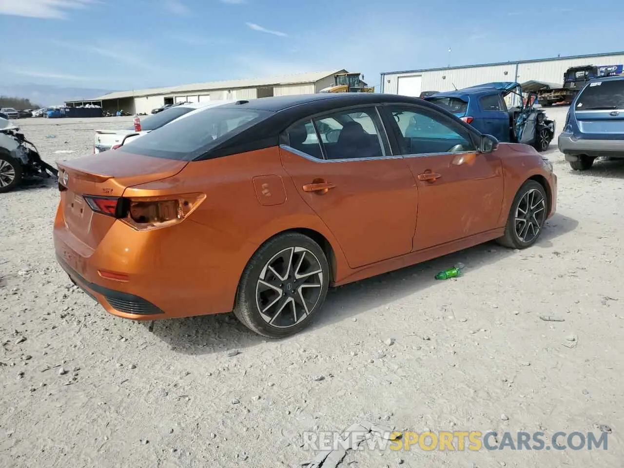 3 Photograph of a damaged car 3N1AB8DV4SY248461 NISSAN SENTRA 2025