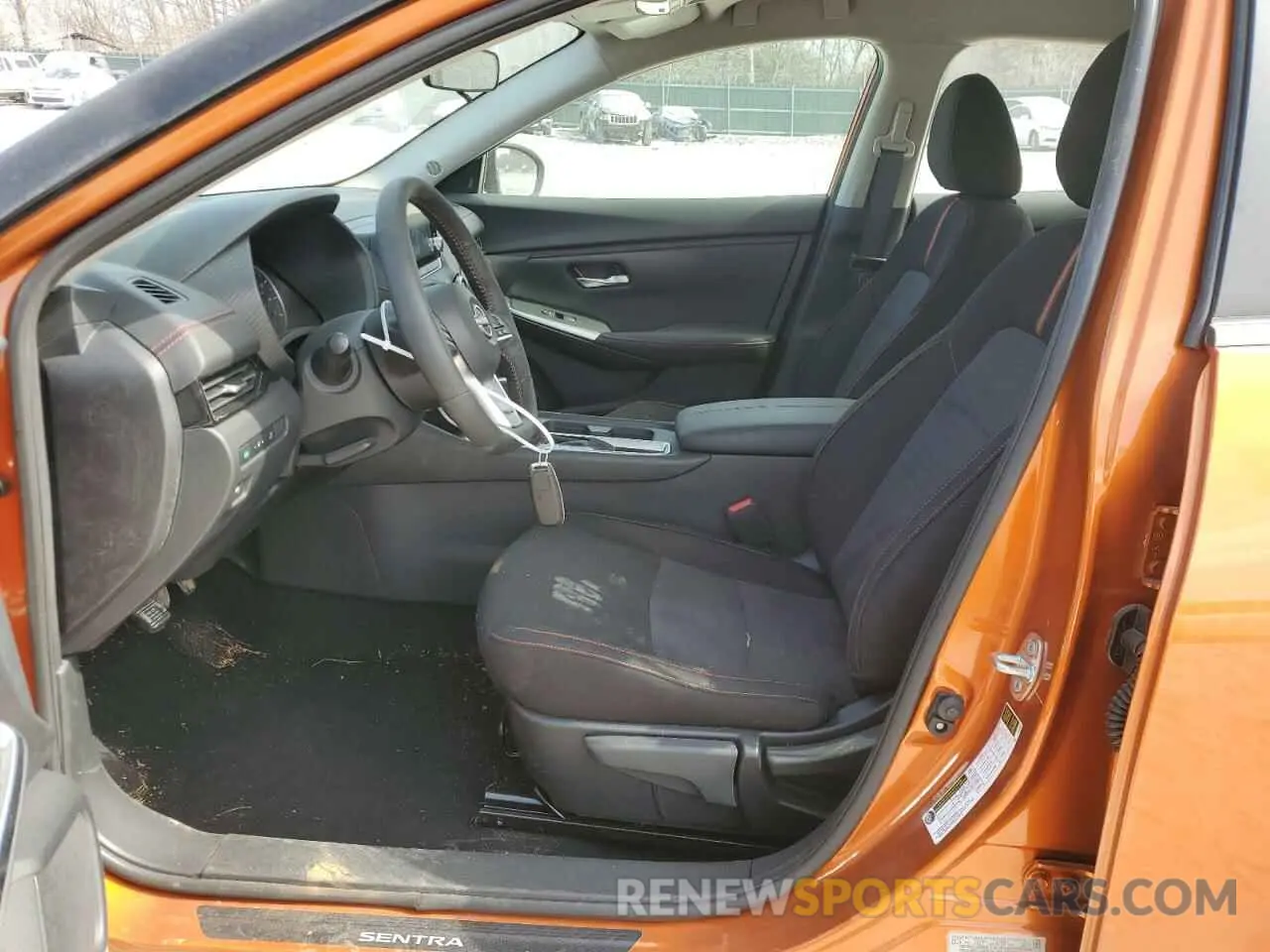 7 Photograph of a damaged car 3N1AB8DV4SY248461 NISSAN SENTRA 2025