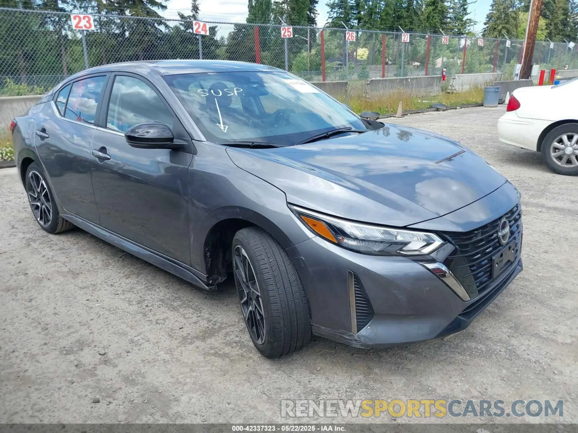 1 Photograph of a damaged car 3N1AB8DV4SY301272 NISSAN SENTRA 2025