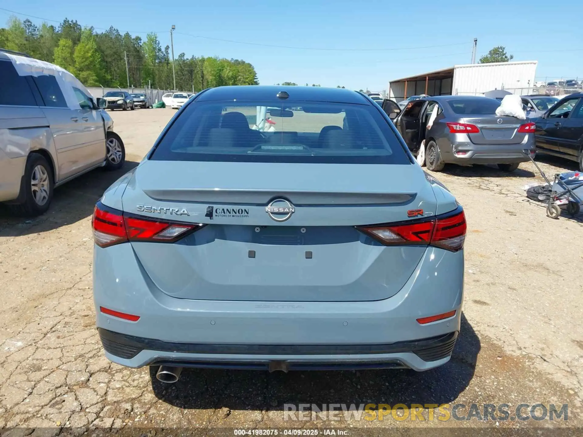 17 Photograph of a damaged car 3N1AB8DV6SY250941 NISSAN SENTRA 2025