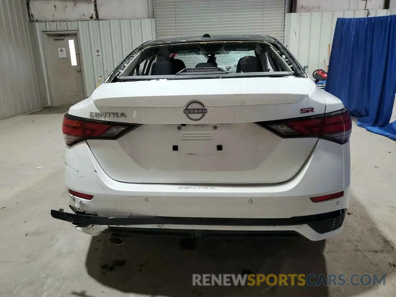 6 Photograph of a damaged car 3N1AB8DV6SY267013 NISSAN SENTRA 2025