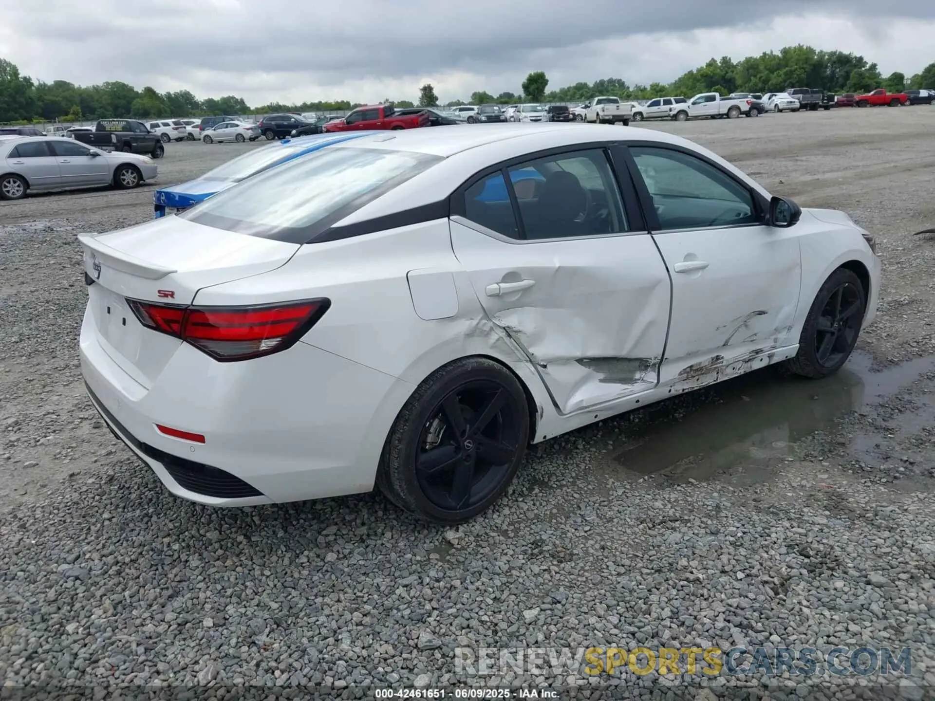 4 Photograph of a damaged car 3N1AB8DV6SY290310 NISSAN SENTRA 2025