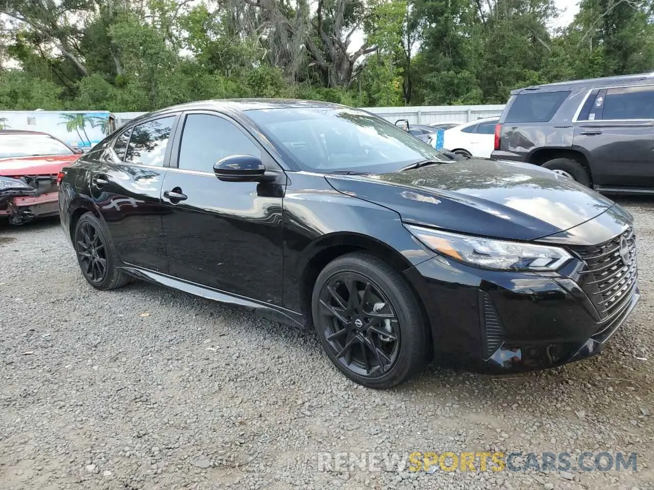 4 Photograph of a damaged car 3N1AB8DV6SY293000 NISSAN SENTRA 2025