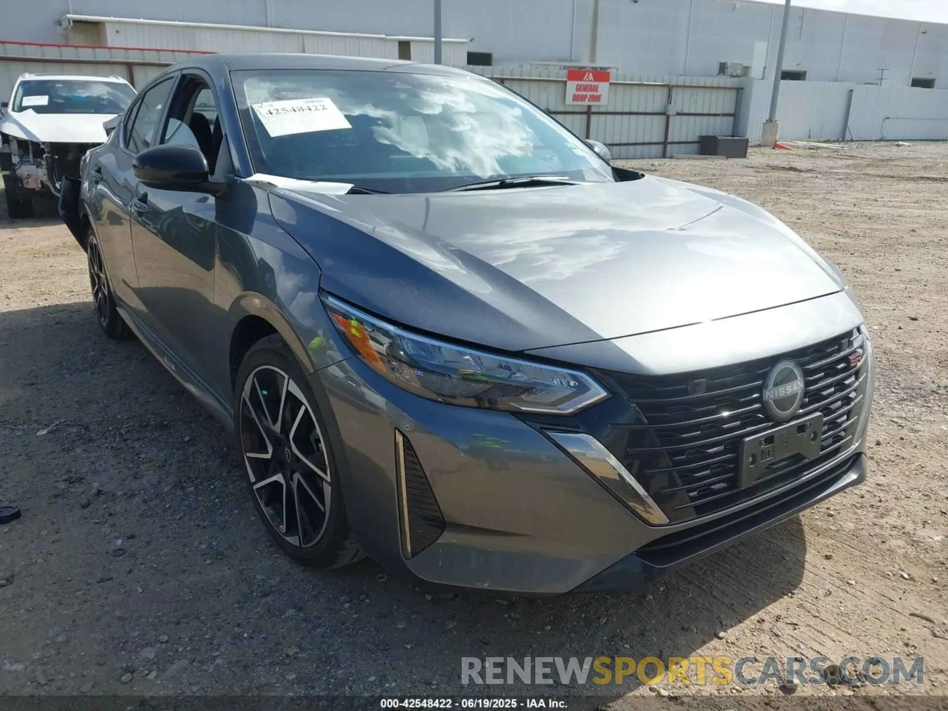 1 Photograph of a damaged car 3N1AB8DV6SY307980 NISSAN SENTRA 2025