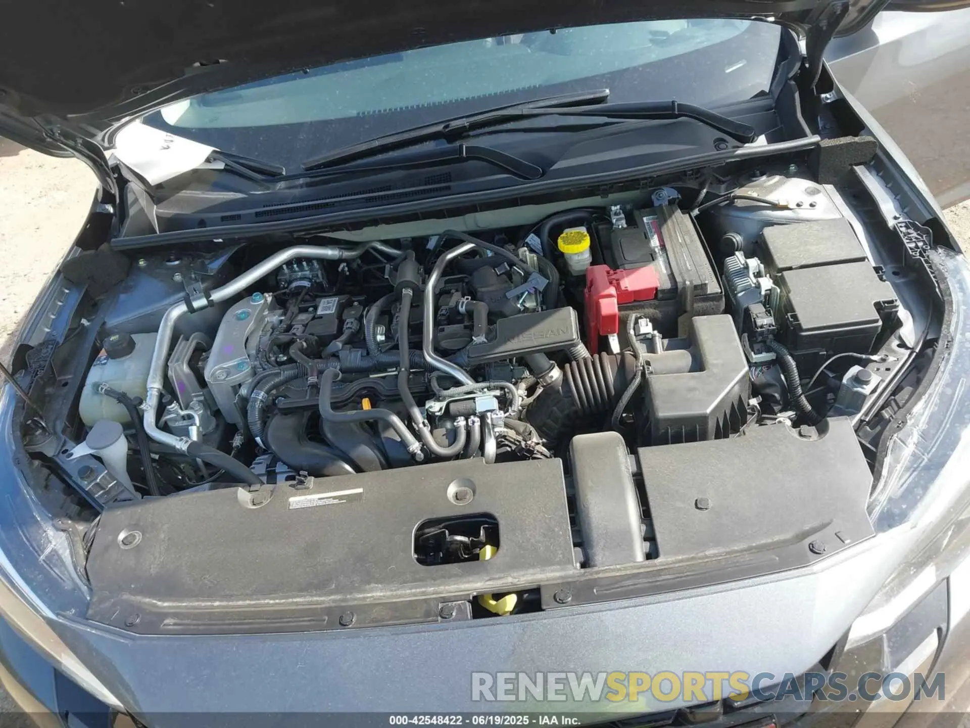 10 Photograph of a damaged car 3N1AB8DV6SY307980 NISSAN SENTRA 2025