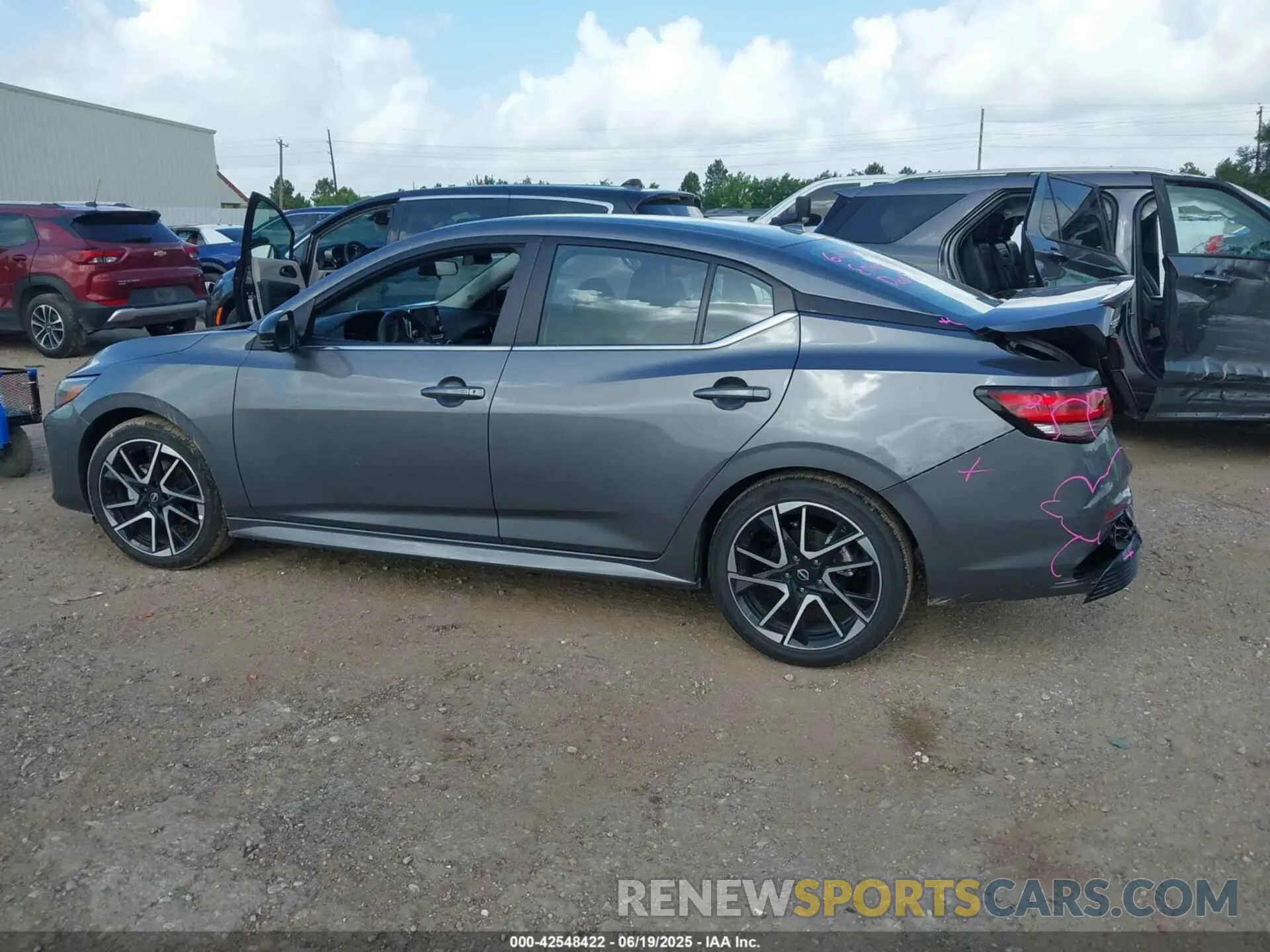 14 Photograph of a damaged car 3N1AB8DV6SY307980 NISSAN SENTRA 2025