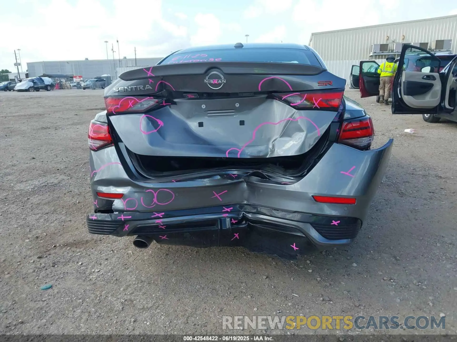 16 Photograph of a damaged car 3N1AB8DV6SY307980 NISSAN SENTRA 2025