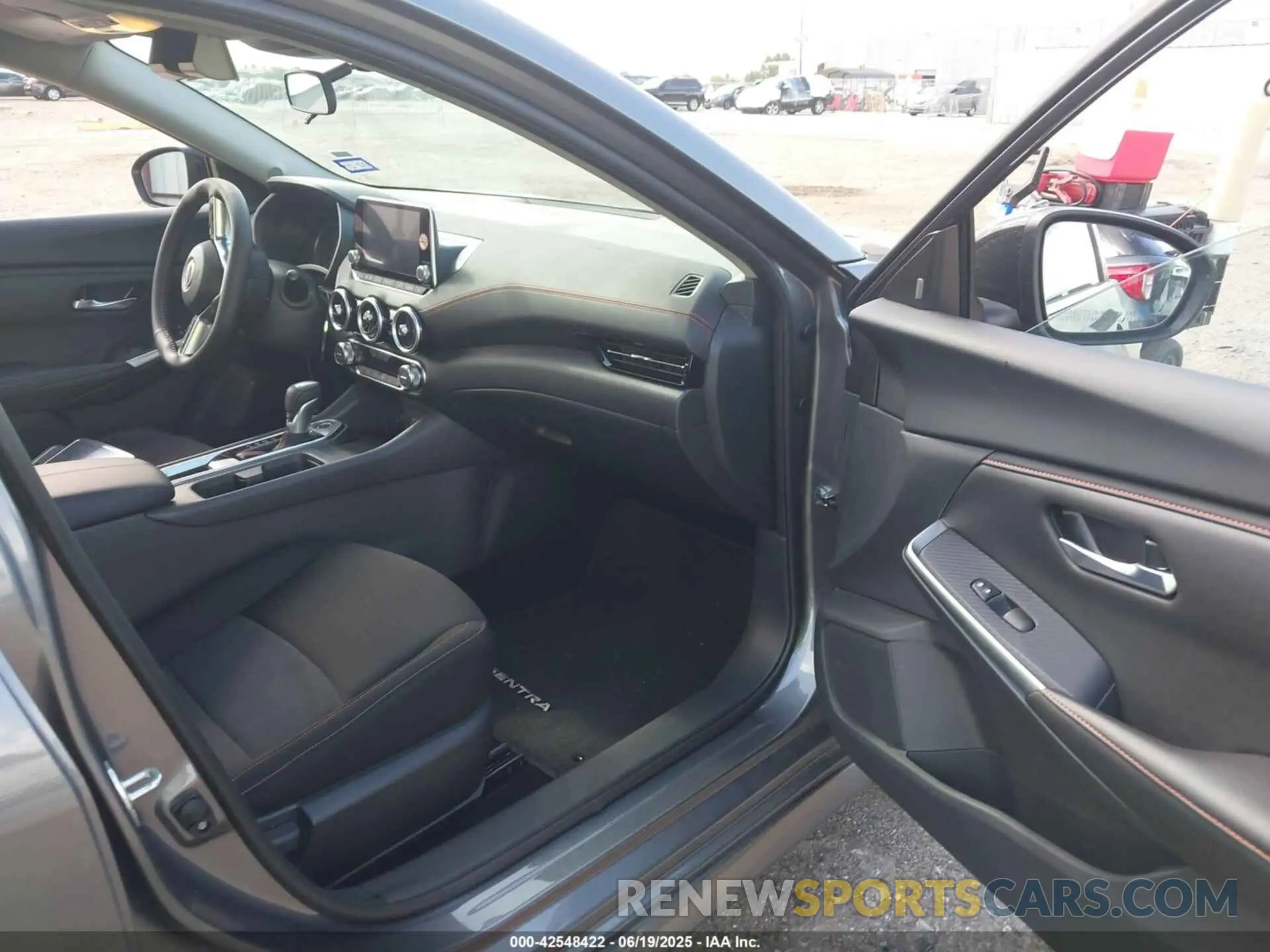 5 Photograph of a damaged car 3N1AB8DV6SY307980 NISSAN SENTRA 2025