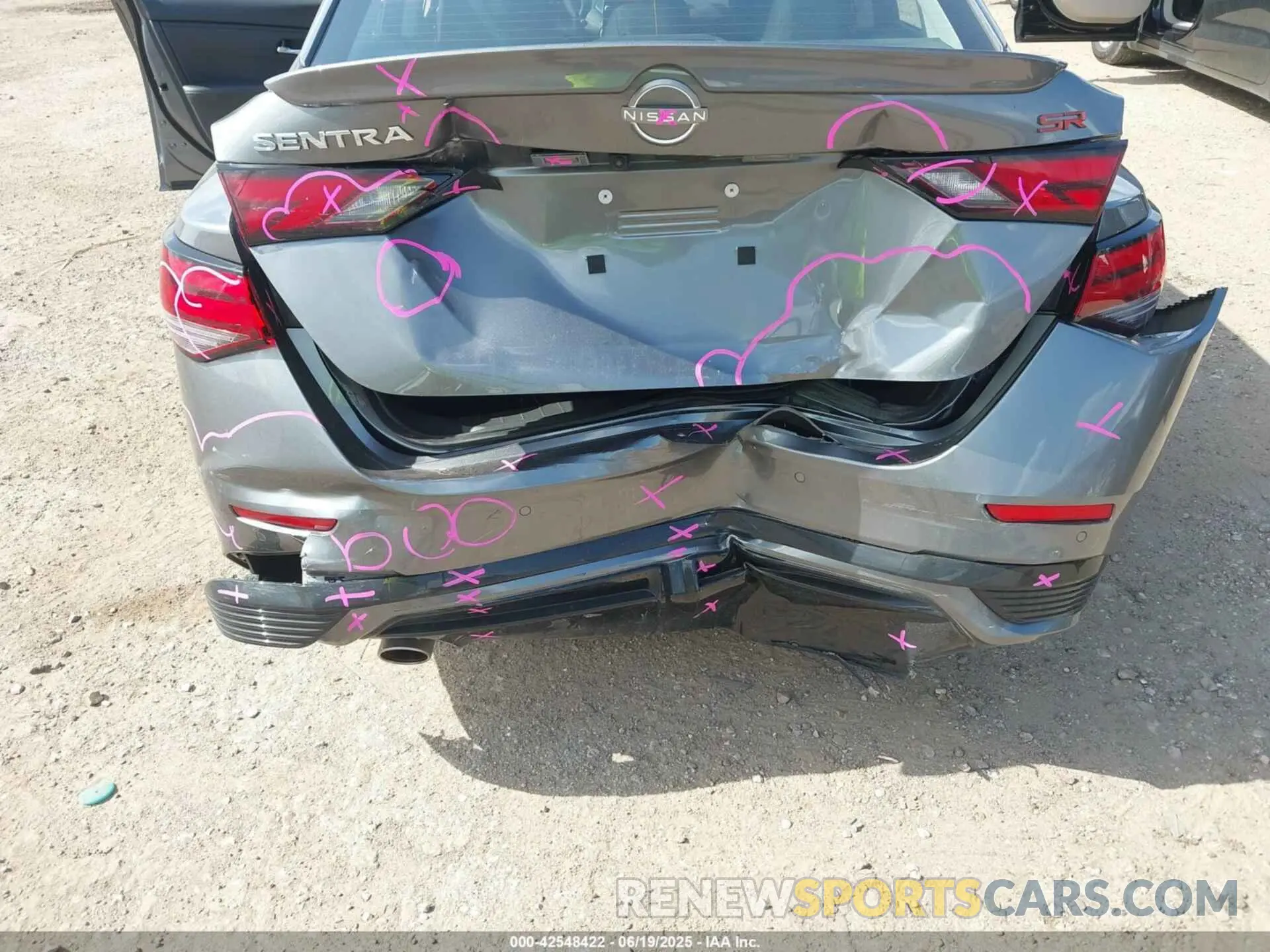 6 Photograph of a damaged car 3N1AB8DV6SY307980 NISSAN SENTRA 2025