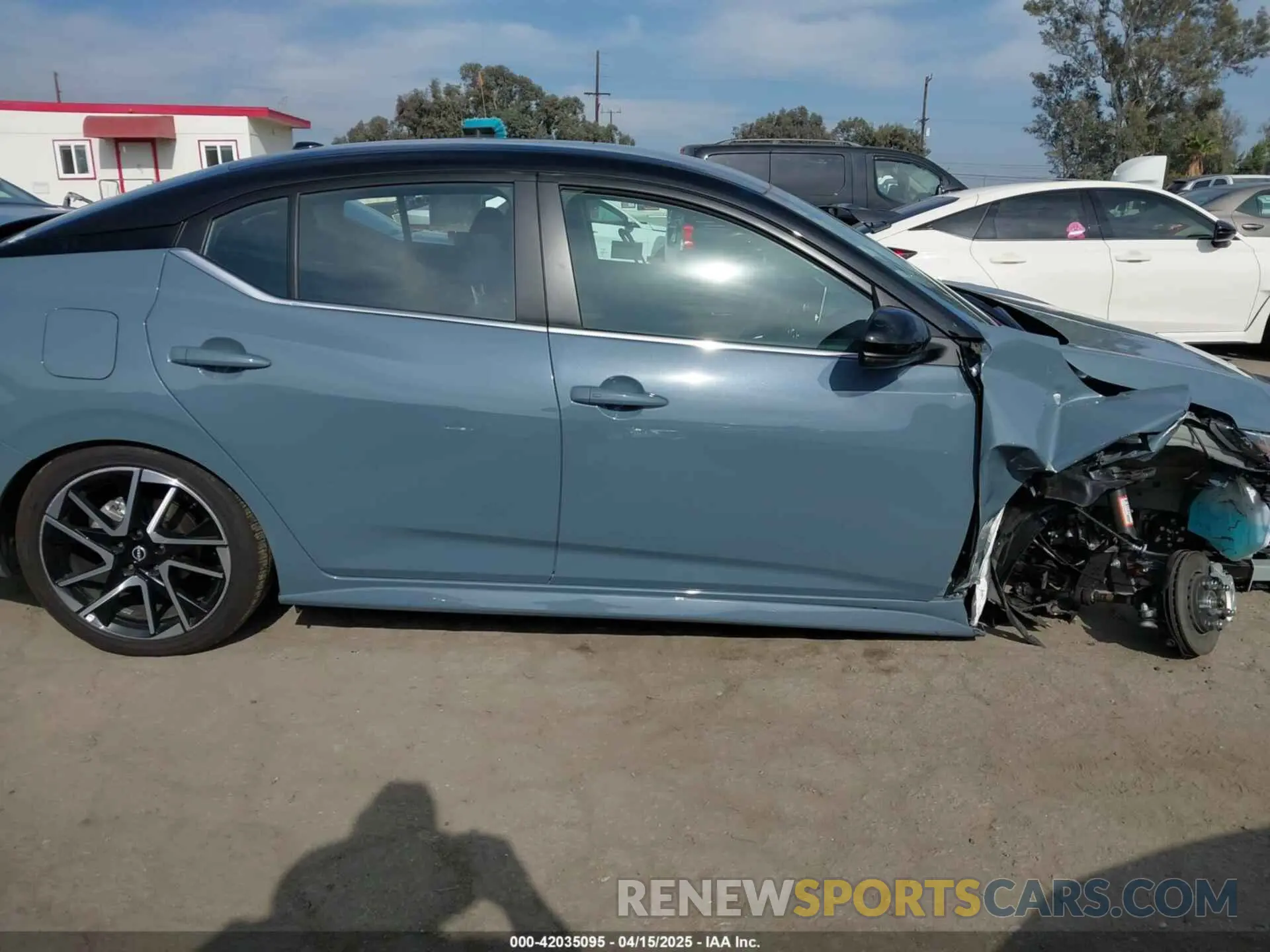 14 Photograph of a damaged car 3N1AB8DV8SY229850 NISSAN SENTRA 2025