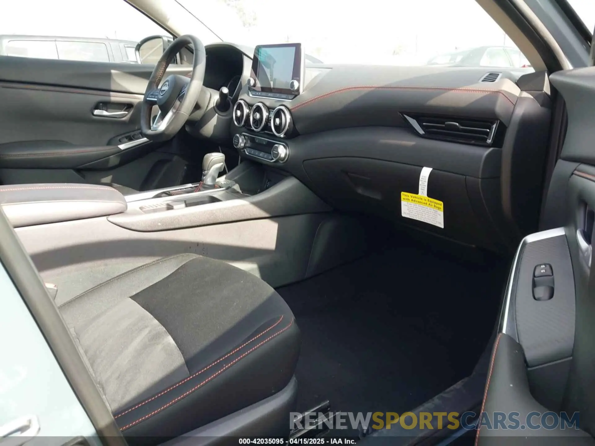 5 Photograph of a damaged car 3N1AB8DV8SY229850 NISSAN SENTRA 2025