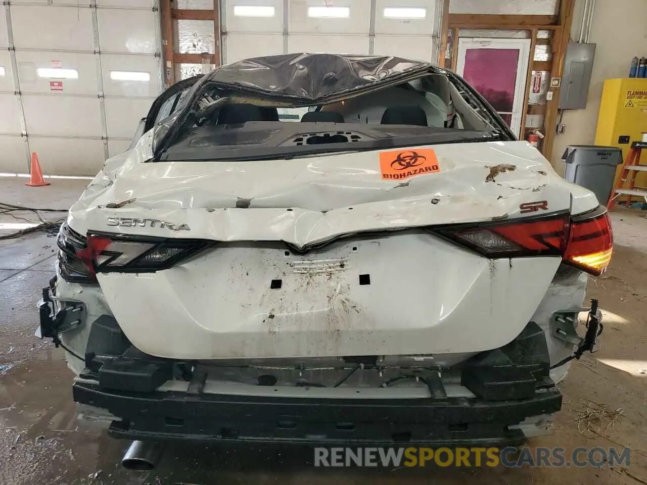 6 Photograph of a damaged car 3N1AB8DV8SY266462 NISSAN SENTRA 2025