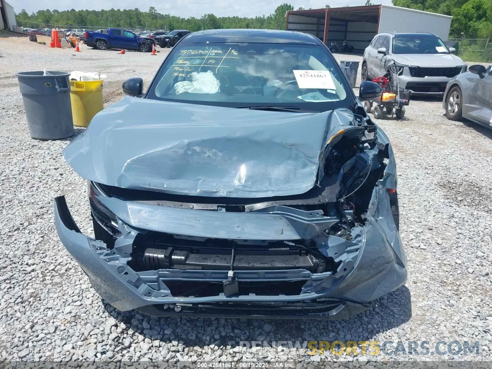 11 Photograph of a damaged car 3N1AB8DV8SY282824 NISSAN SENTRA 2025