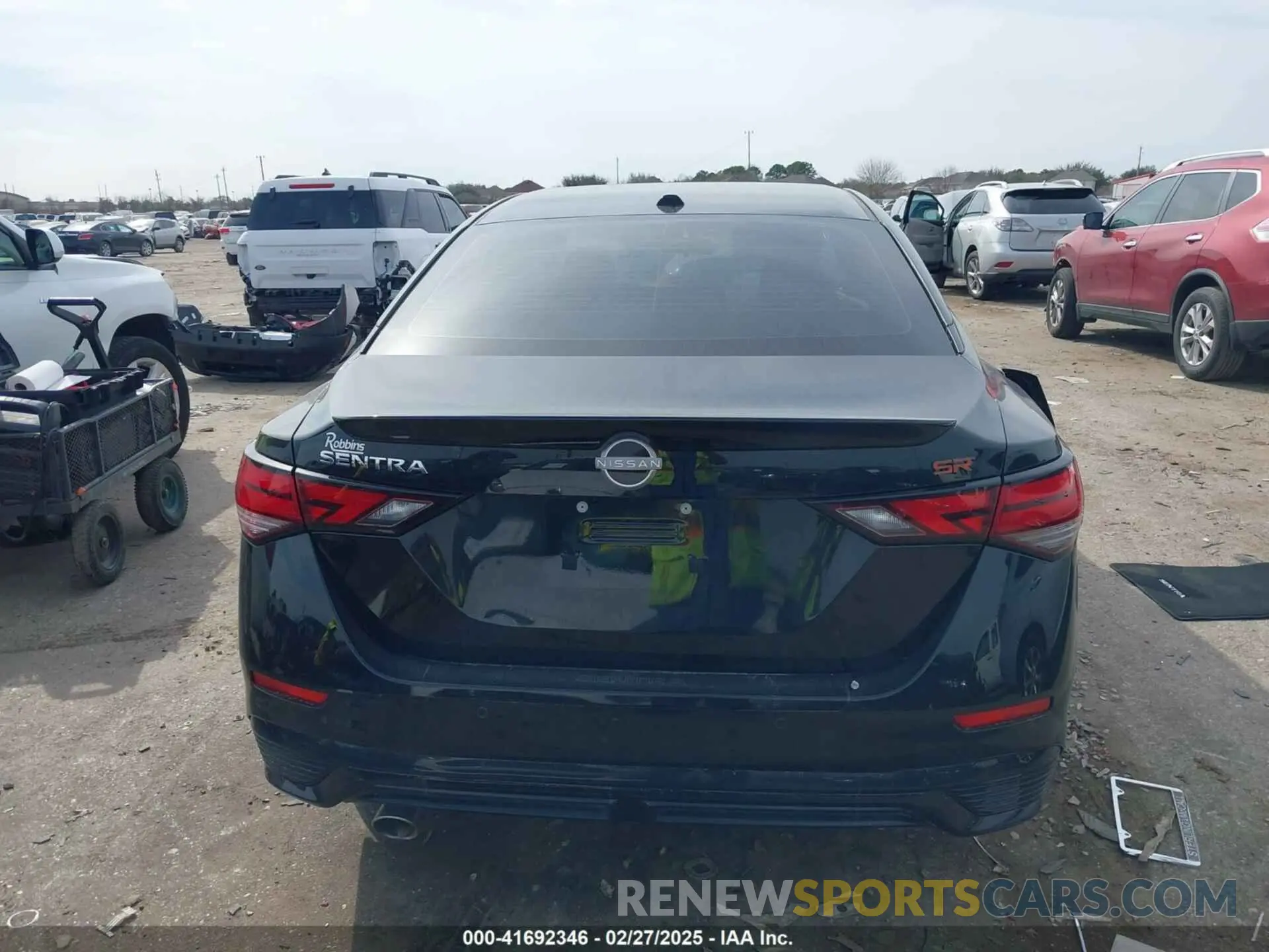 15 Photograph of a damaged car 3N1AB8DV9SY222356 NISSAN SENTRA 2025