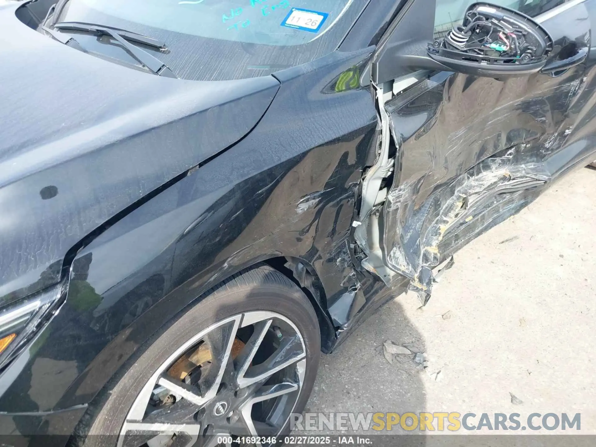 6 Photograph of a damaged car 3N1AB8DV9SY222356 NISSAN SENTRA 2025