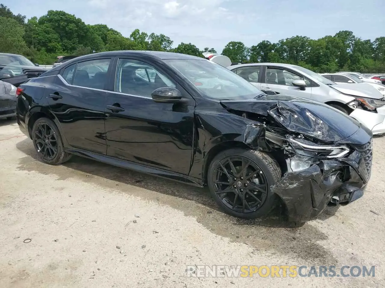 4 Photograph of a damaged car 3N1AB8DV9SY294240 NISSAN SENTRA 2025
