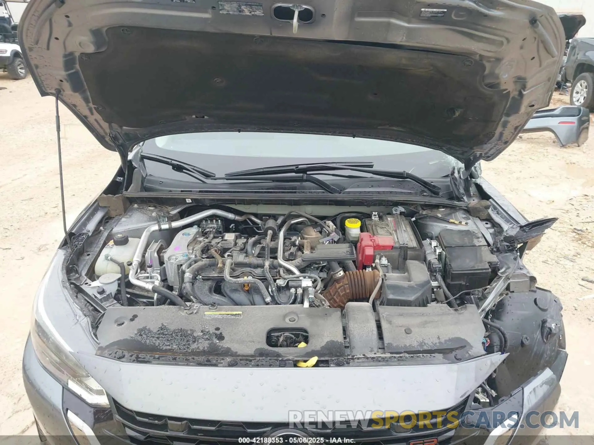 10 Photograph of a damaged car 3N1AB8DV9SY308279 NISSAN SENTRA 2025