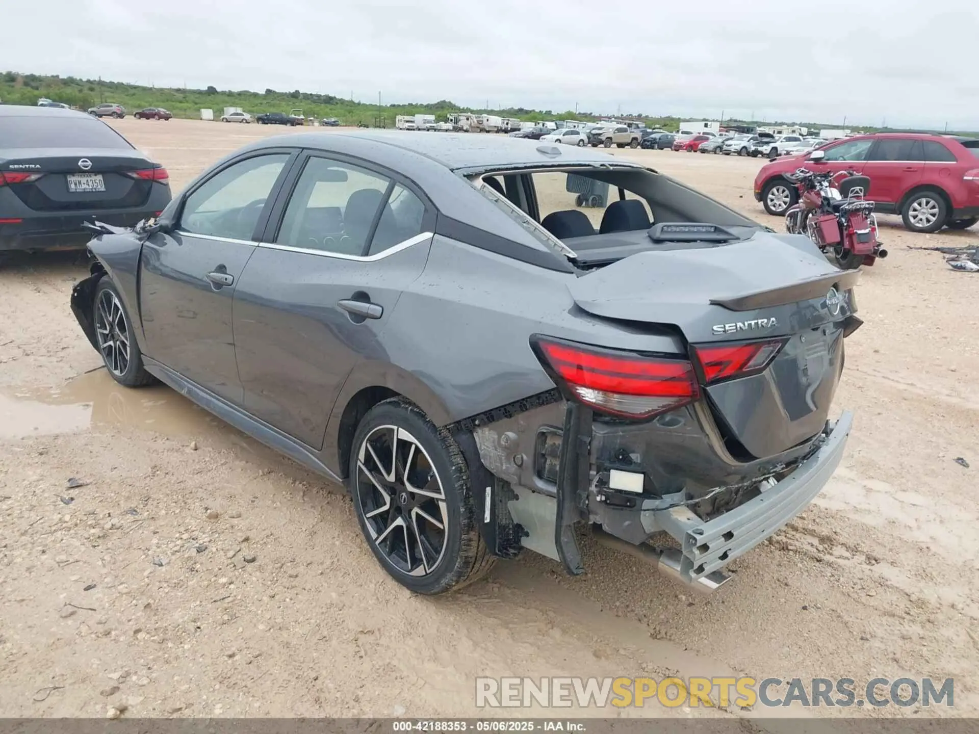 3 Photograph of a damaged car 3N1AB8DV9SY308279 NISSAN SENTRA 2025