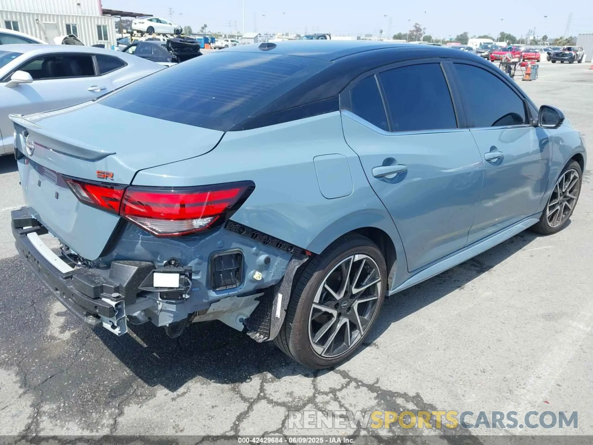 4 Photograph of a damaged car 3N1AB8DVXSY233950 NISSAN SENTRA 2025