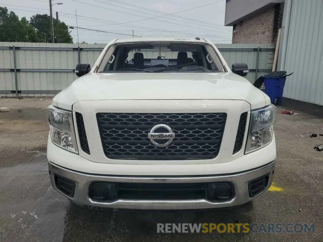 5 Photograph of a damaged car 1N6AA1E50KN502974 NISSAN TITAN 2019